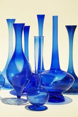 LIGHT GLASS VASE-70 NR-KR-375　Lauscha(ラウシャ）吹きガラスフラワーベース