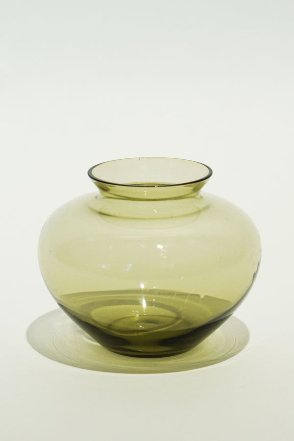 ガラス花瓶A-3　ヴィンテージ ガラスベース [ウィルヘルム・ワーゲンフェルド - WMF]