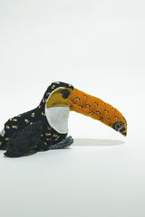 yuya inagawa　handmade TOCO TOUCAN doll object　ハンドメイド　オニオオハシオブジェ1