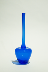 LIGHT GLASS VASE-101 NR-KR-406　Lauscha(ラウシャ）吹きガラスフラワーベース