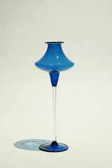 LIGHT GLASS VASE-103 NR-KR-408　Lauscha(ラウシャ）吹きガラスフラワーベース