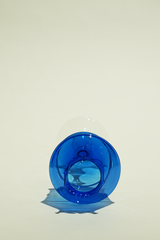 LIGHT GLASS VASE-112 NR-KR-417　Lauscha(ラウシャ）吹きガラスフラワーベース