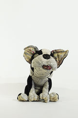 yuya inagawa　handmade BOSTON TERRIER doll object　ハンドメイド　ボストンテリア　オブジェ　①